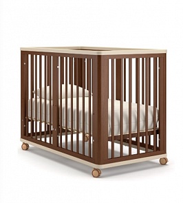 Кровать-трансформер Nuovita Ferrara, цвет - Noce scuro/Темный орех (Nuovita, FER_203)